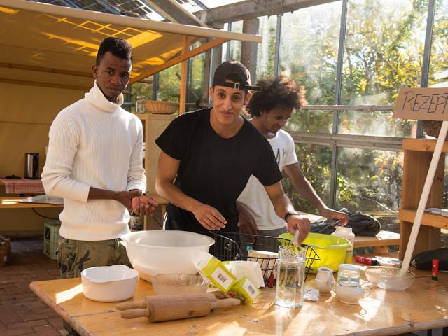 Brotteig für den Lehmbackofen | Foto: Hendrik Silbermann (ARTWORks) Rezeptwerkstatt | Foto: Hendrik Silbermann (ARTWORks)